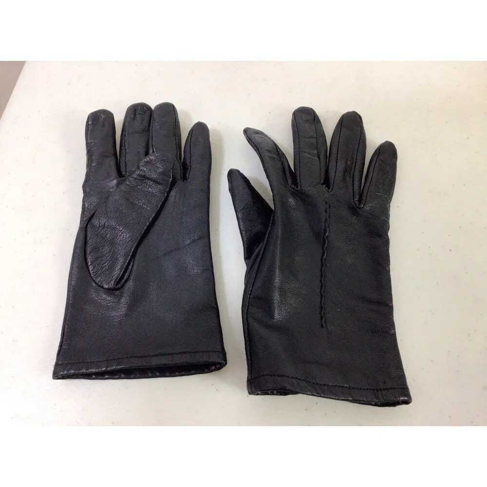 Perrin Leather Driving Gloves Womens Medium